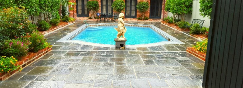 French Quarter pool after renovation