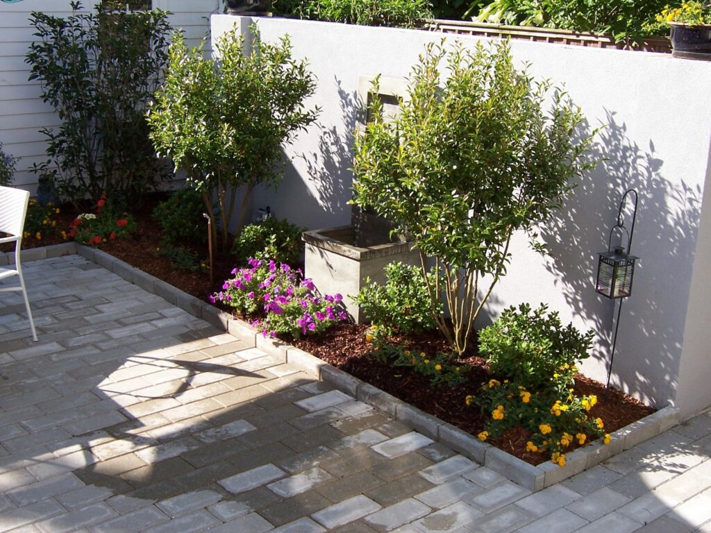 meditation courtyard