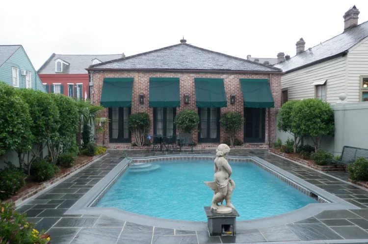 New Orleans French Quarter Courtyard & Pool Design