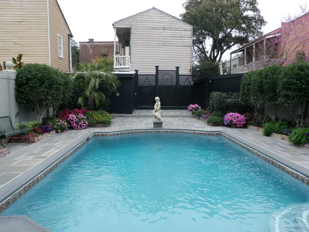 New Orleans French Quarter Courtyard & Pool Design