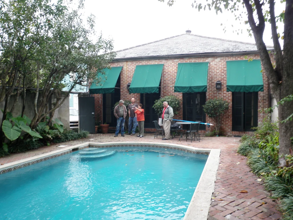 New Orleans French Quarter Courtyard & Pool Design