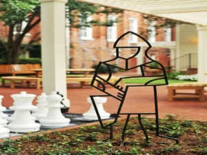 St. George's Episcopal School's Sculpture in Garden