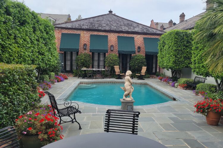 New Orleans French Quarter Courtyard & Pool Design