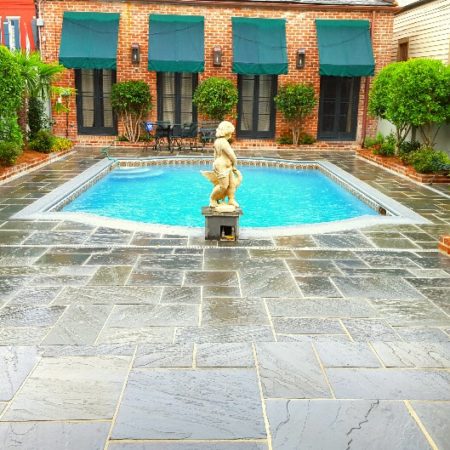 French Quarter pool after renovation