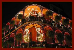 Peace Ya'll New Orleans Christmas